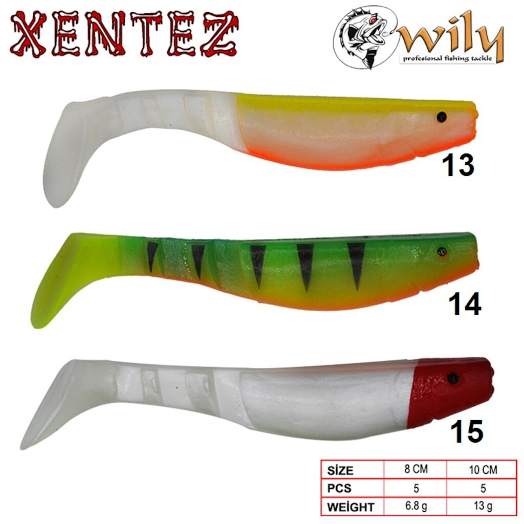 Wily Xentez Turna Silikon 8 Cm (439390472)