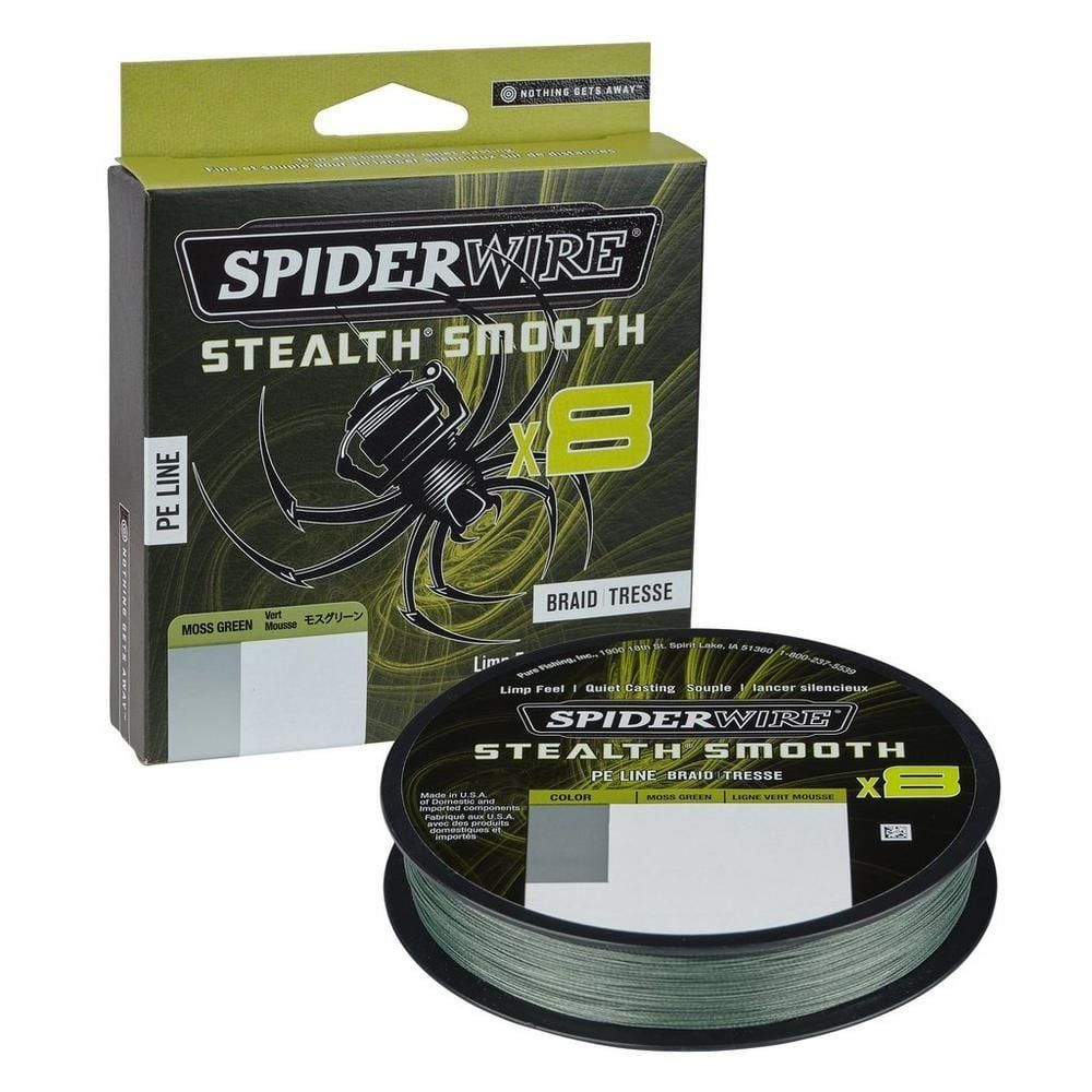 SpiderWire Stealth Smooth x8 Pe Braid 150m Moss Green Örgü İp 0.33mm