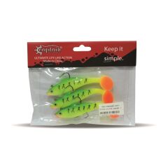 Captain 3567 Cracker Soft 10 CM 3' lü Paket Sahte Silikon Yem