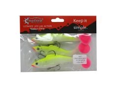 Captain 3567 Cracker Soft 10 CM 3' lü Paket Sahte Silikon Yem