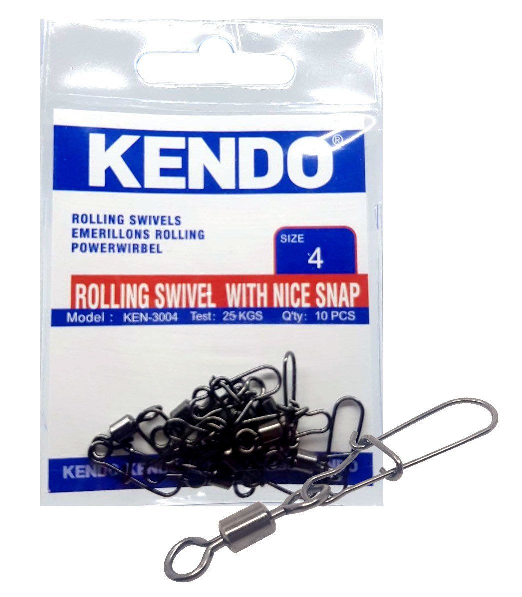 Kendo Rollıng Swivel With Nice Snap 2 10pcs
