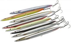 Savage gear Sandeel Pencil 125 mm 19 gr Suni Yem Black Silver