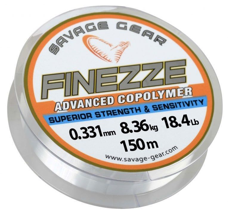 Savage gear Finezze Mono 300 mt Clear Misina 0,234 mm