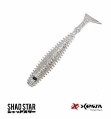 Xesta Shad Star 3.5'' 9.5cm KCL 6P Silikon Yem
