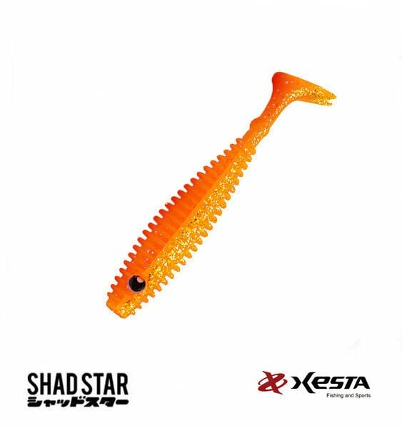 Xesta Shad Star 3.5'' 9.5cm KOGD 6P Silikon Yem