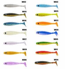 Xesta Shad Star 3.5'' 9.5cm KOGD 6P Silikon Yem