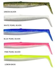 Savage Gear Sandeel V2 Tail 12.5cm 15gr Sahte Balık Pink Pearl Silver