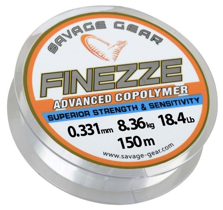 Savage gear Finezze Mono 150 mt Clear Misina 0,181mm