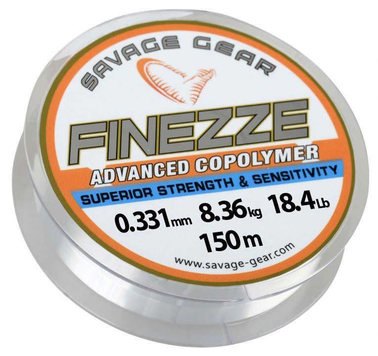 Savage gear Finezze Mono 150 mt Clear Misina 0,331 mm