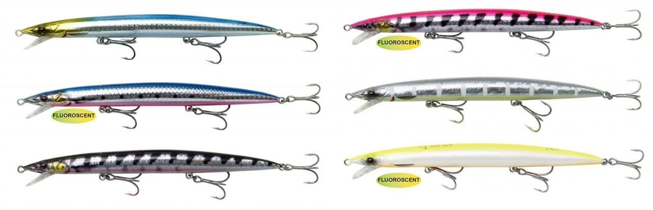 Savage gear Jerk Minnow 145 mm 17 gr Sınkıng Suni Yem Zebra Glow