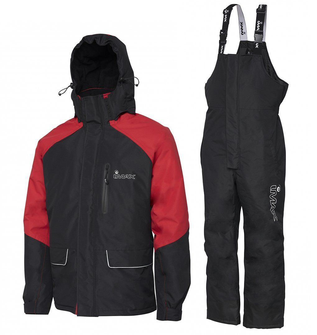 Imax Oceanic Thermo Suit Fiery Red/Ink M