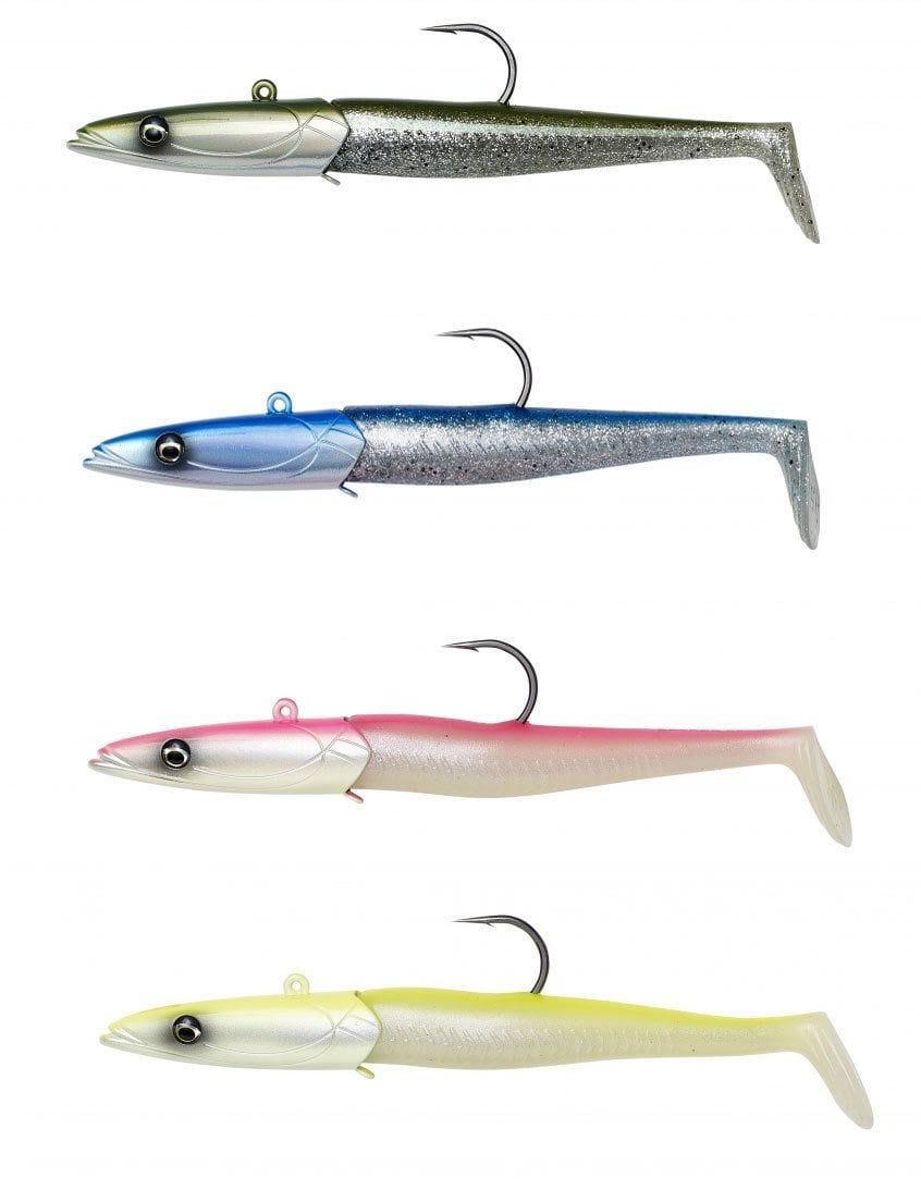 Savage gear Sandeel 20 cm 265 gr 2+1 Suni Yem Blue Silver UV