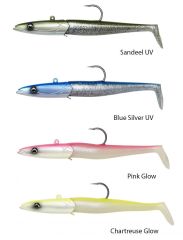 Savage gear Sandeel 20 cm 180 gr 2+1 Suni Yem Chartreuse Glow
