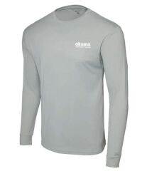 Okuma Aquatek Long Sleeve Sun Shirt Grey S