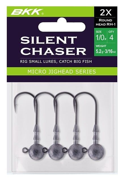 BKK Silent Chaser- Round Head Jighead 1 no 5.2 gr