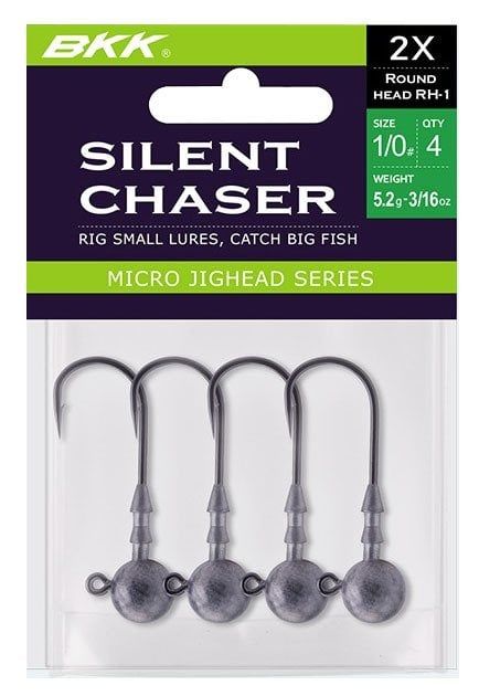 BKK Silent Chaser- Round Head Jighead 3/0 no 14 gr
