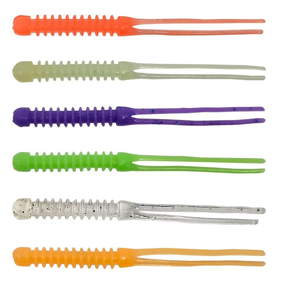 Kendo Killer Worm Lrf Silikonu 5,5cm 12 Adet Purple