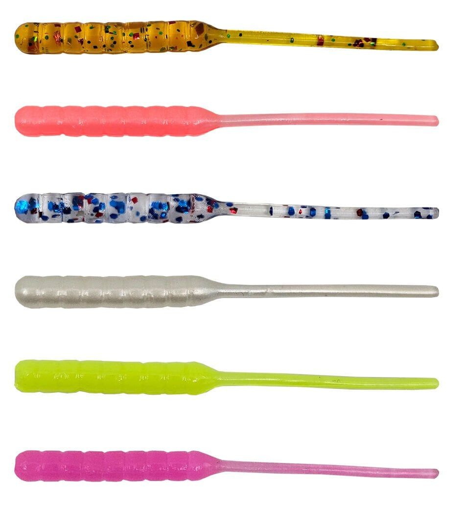 Kendo Arrow Worm Lrf Silikonu 5,5cm 12 Adet Caramel Yellow