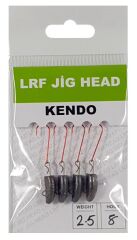 Kendo Hareketli Lrf Jig Head Kırmızı İğneli 4 Adet #7 3 gr