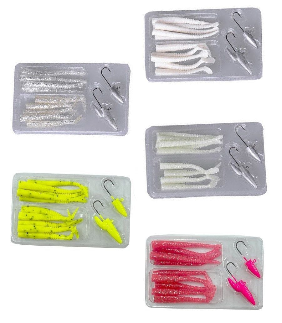 Savage gear Lrf Micro Sandeel Kit 12 Adet(1+1.5+5) Suni Yem White