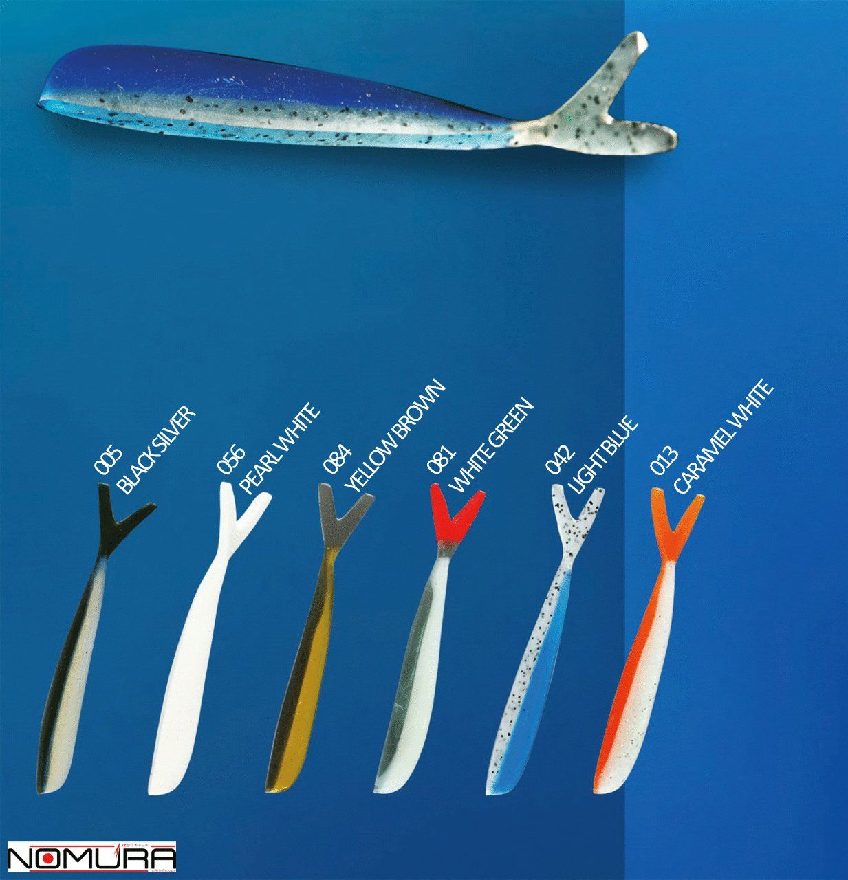 Nomura Orgınal Double Taıl 7,5cm 2.1g 10 Adet Suni Yem 084
