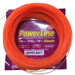 Powerline Classıc 100 m. Poşet Soft  Misina 0,70 mm Mavi