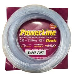 Powerline Classıc 100 m. Poşet Soft  Misina 0,70 mm Yeşil