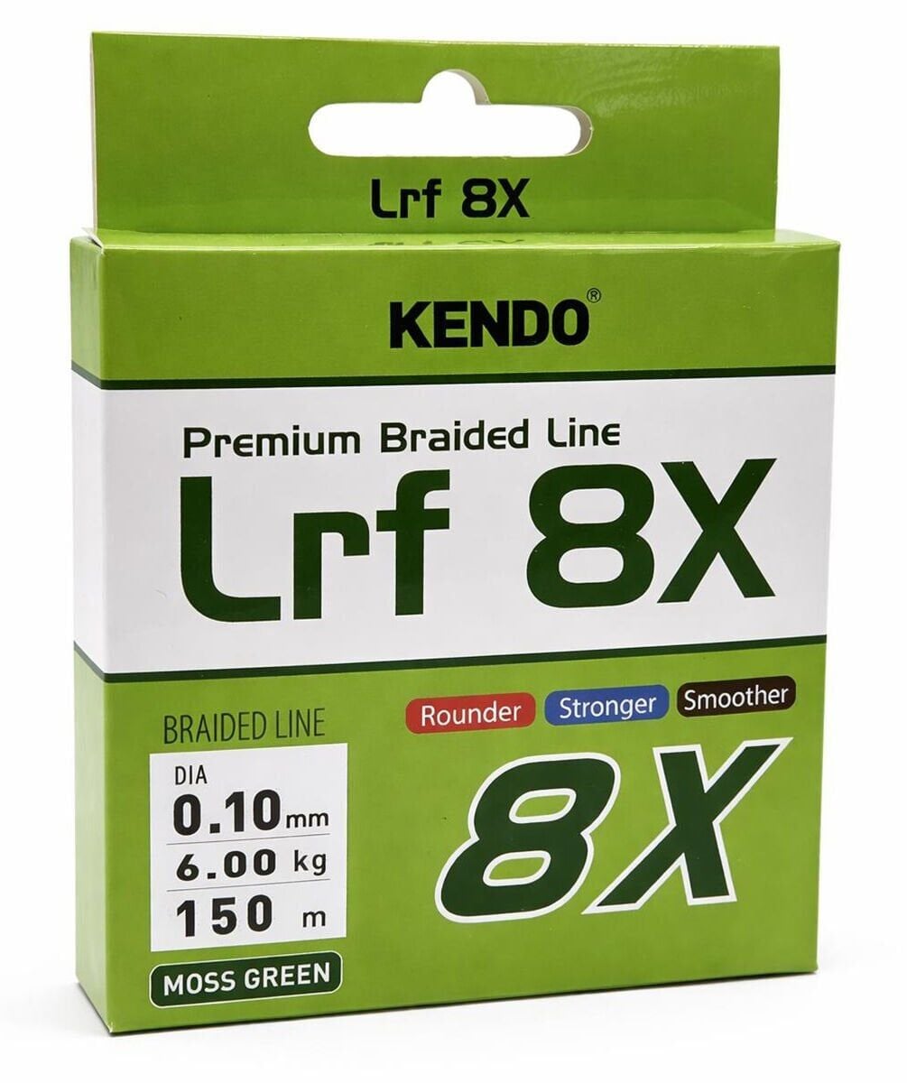 Kendo Lrf 8X Fıghtıng 150 mt mm Örgü ip (Moss Green) 0,08 mm