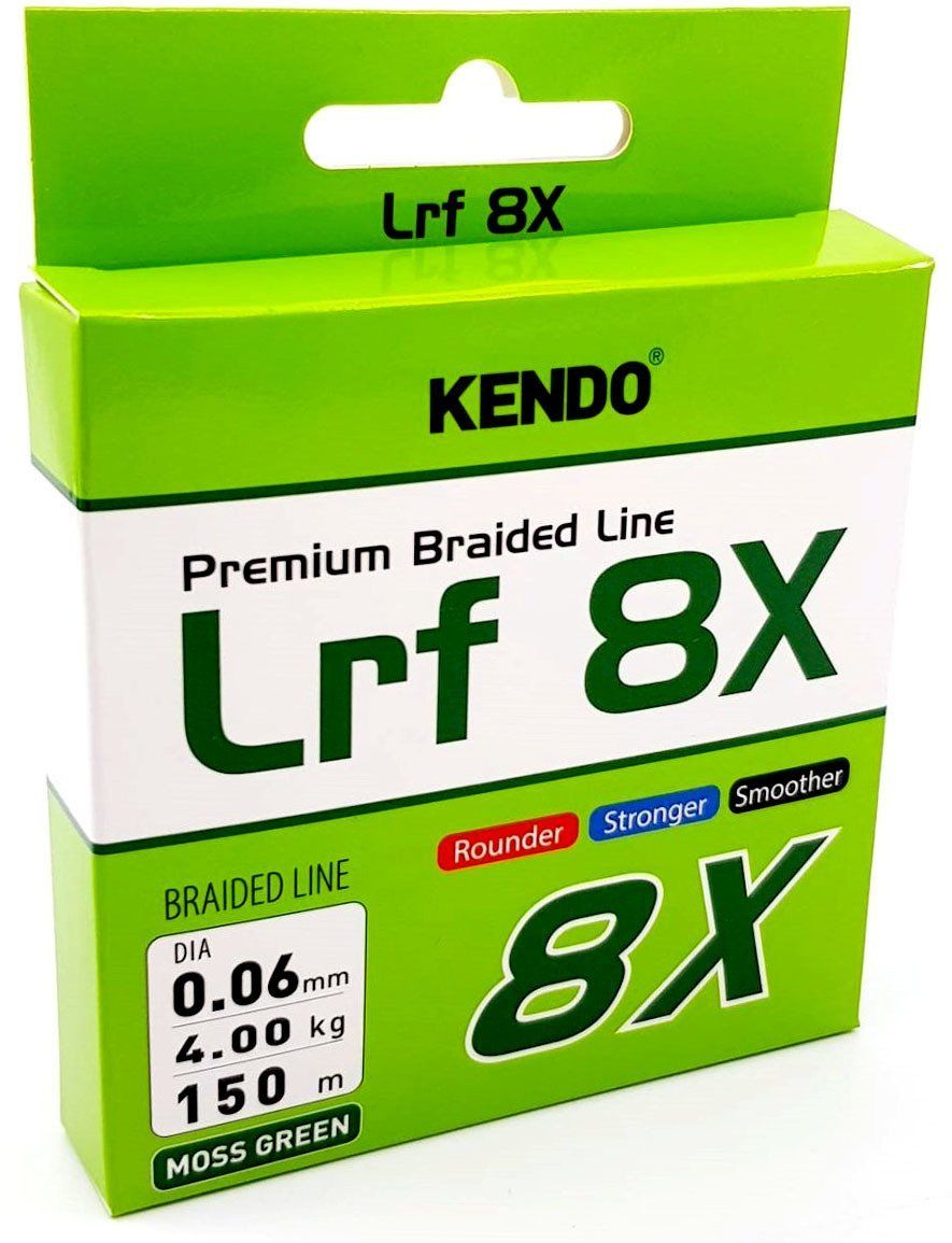 Kendo Lrf 8X Fıghtıng 150 mt mm Örgü ip (Moss Green) 0,08 mm