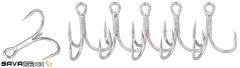 Savage gear Big Fish Treble 1/0 Numara 6 Adet
