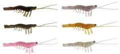 Savage gear LB Manic Shrimp 10 cm 4 Adet Sahte Balık Magic Brown