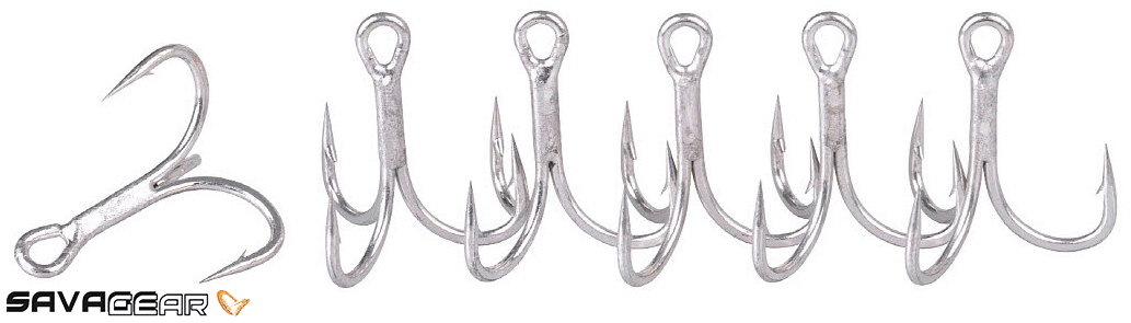 Savage gear Big Fish Treble 4 Numara 8 Adet