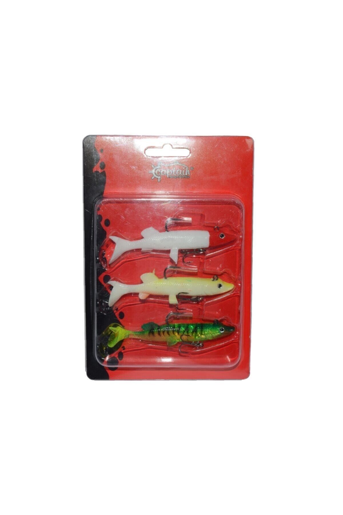 3068 Pluse Soft Pıke Silikon Turna Set 3lü Paket 10 Cm