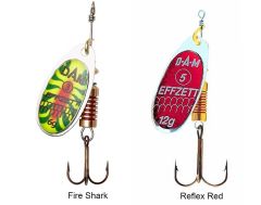 Dam Effzet Standard Spinner 3 gr #1 Kaşık Reflex Red