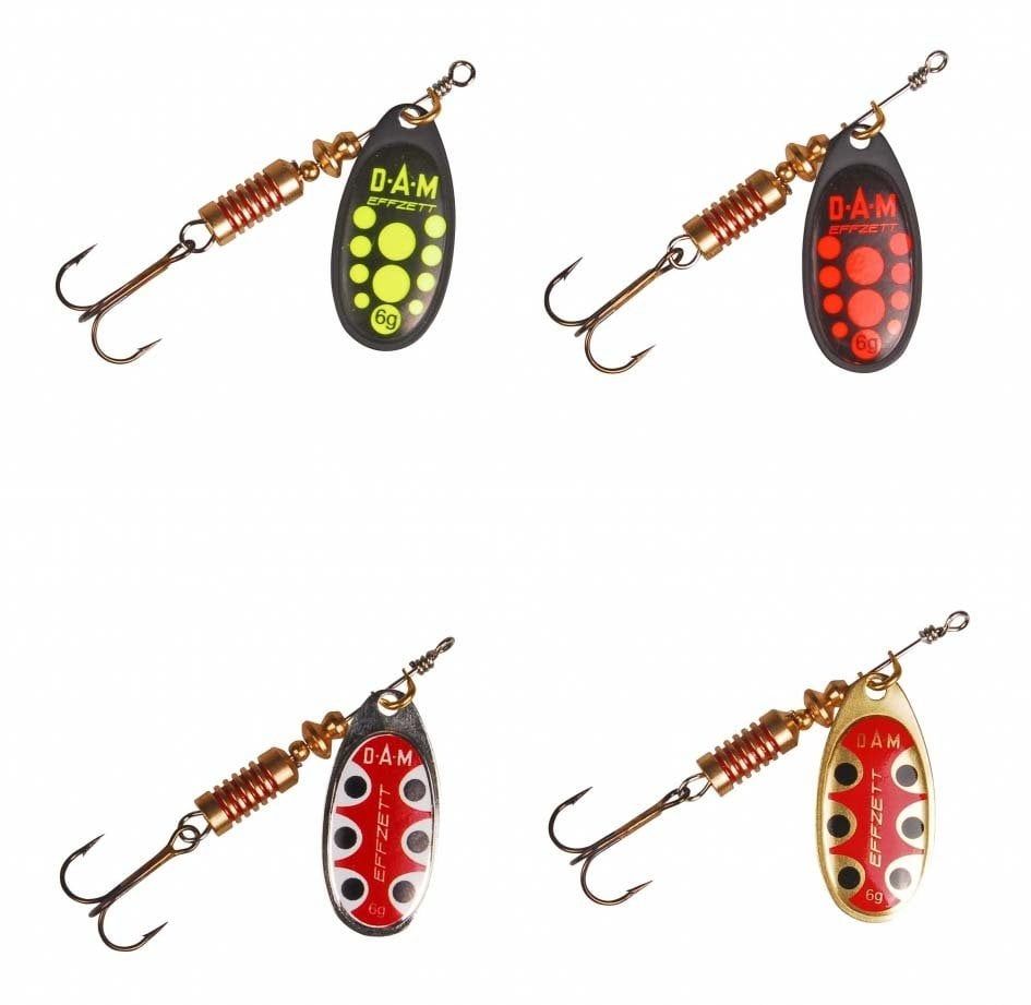 Dam Effzett Standard Spinner 3 gr #1 Kaşık Copper Black Dot