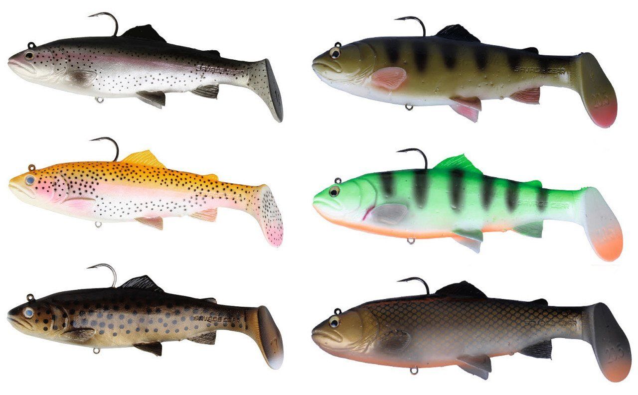 Savage gear 3D Trout Rattle Shad 12.5 cm 35 gr Suni Yem 04-Perch