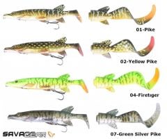 Savage gear Hybrid Pike 17 cm 45 gr SS 1+2 Suni Yem 02-Yellow Pike