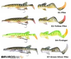 Savage gear Hybrid Pike 17 cm 45 gr SS 1+2 Suni Yem 04-Firetiger