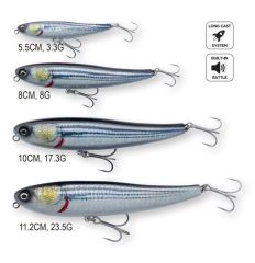 Savage Gear Bullet Mullet 5.5 cm 3.3gr LS Ghost Sardine
