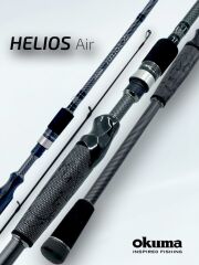 Okuma Helios Air 2,20 cm 1-12 gr 2 Parça Spin Kamışı