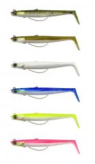 Savage Gear Sandeel V2 Weedless 11.5 cm 22 gr 2+1 Green Silver