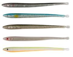 Savage gear LB Sandeel Slug 16.5 cm 5 Adet Suni Yem Real Pearl