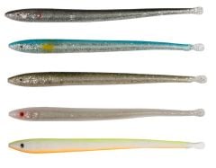 Savage gear LB Sandeel Slug 14 cm 6 Adet Suni Yem Real Pearl