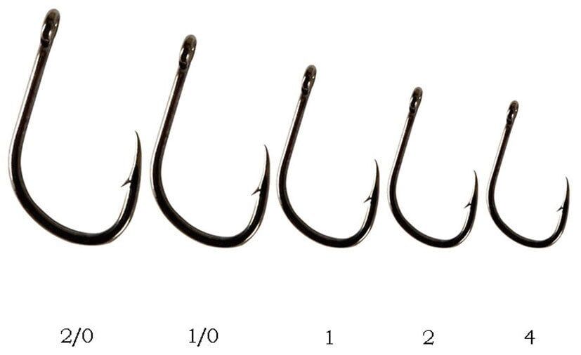 Lineaeffe Carp Hook Rıng Black 1 Numara