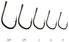 Lineaeffe Carp Hook Rıng Black 1 Numara