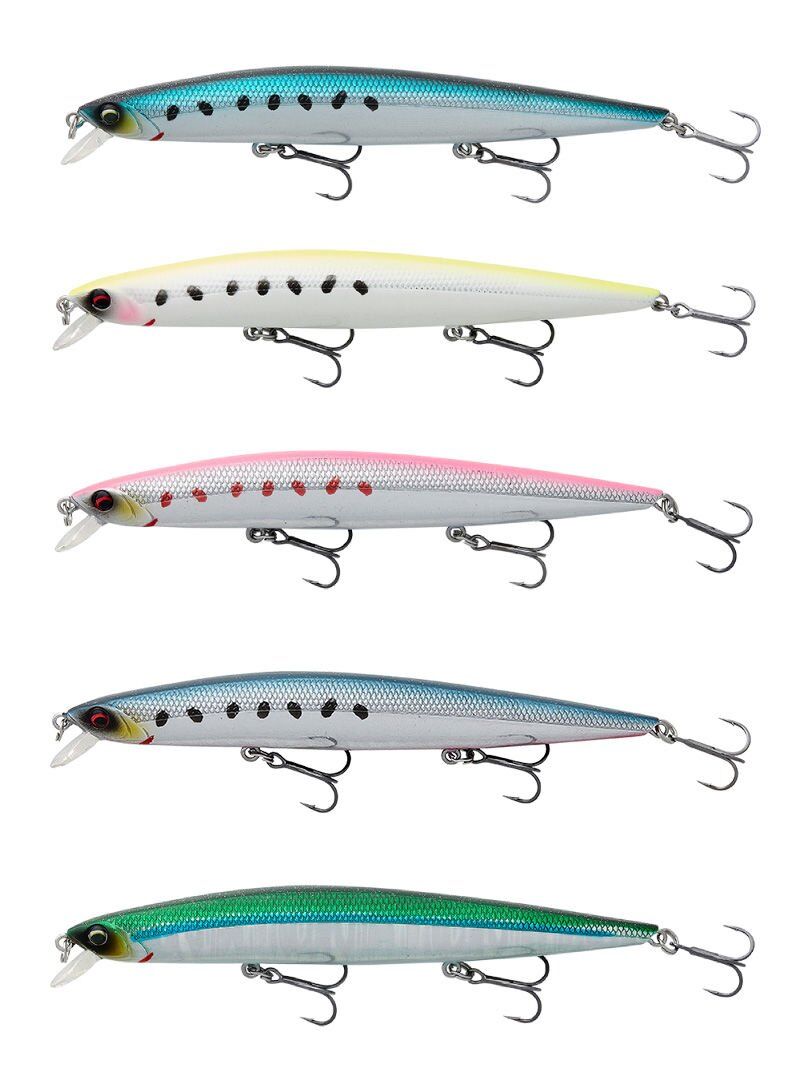 Savage Gear Sea Bass Minnow 12CM 12.5GR F Lemon Sardine