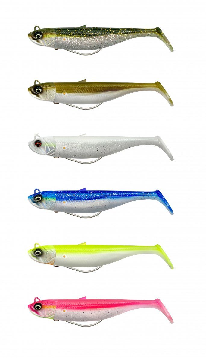 Savage Gear Savage Minnow WL 12.5 cm 28 gr 2+1 White Pearl Silver