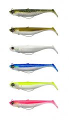Savage Gear Savage Minnow Weedless 10 cm 16 gr 2+1 Blue Pearl Silver