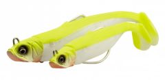 Savage Gear Savage Minnow Weedless 10 cm 16 gr 2+1 Pink Pearl Silver