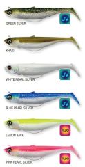 Savage Gear Savage Minnow Weedless 10 cm 16 gr 2+1 Pink Pearl Silver